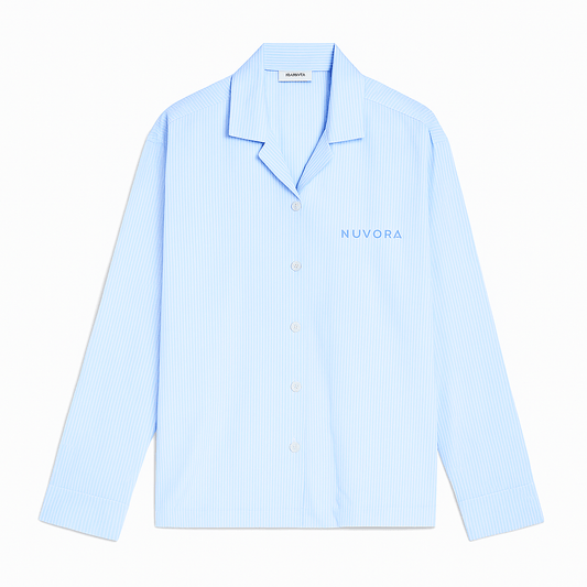 Lang Premium Silke-Pyjamas Topp